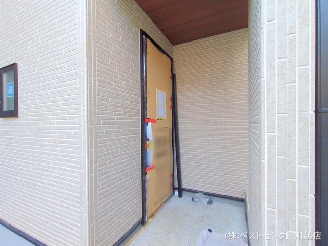 埼玉県川越市仙波町3丁目の新築戸建て外構写真 2025年3月25日撮影