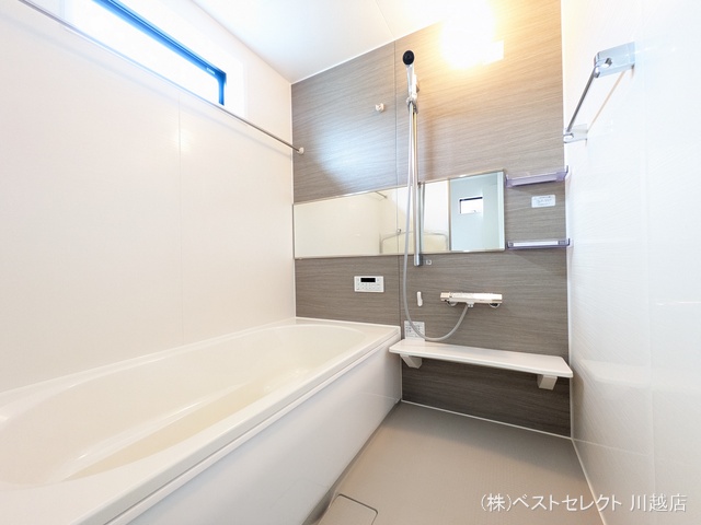 埼玉県川越市上野田町の新築戸建てお風呂写真 2025年8月24日撮影