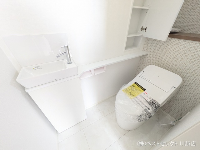 埼玉県川越市上野田町の新築戸建てトイレ写真 2025年8月24日撮影