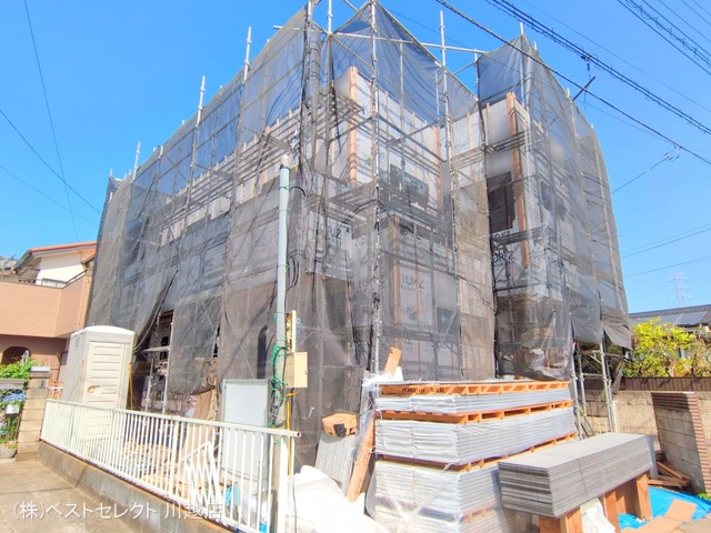 埼玉県川越市上野田町の新築戸建てシート写真 2025年4月20日撮影
