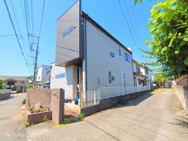 埼玉県川越市上野田町の新築戸建て外構写真 2025年6月4日撮影