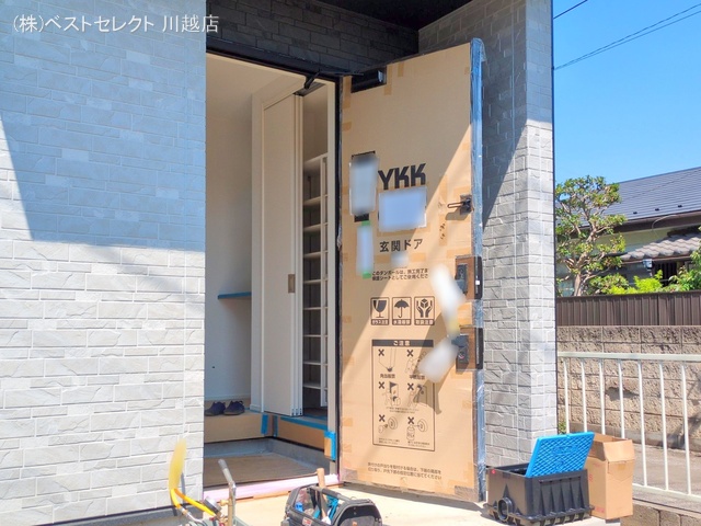 埼玉県川越市上野田町の新築戸建て外構写真 2025年6月4日撮影