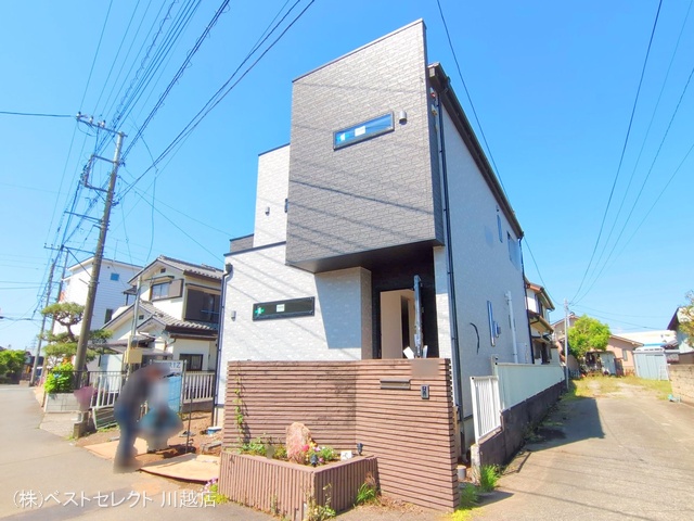 埼玉県川越市上野田町の新築戸建て外構写真 2025年6月4日撮影
