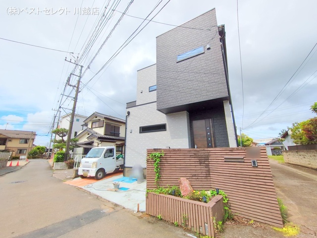 埼玉県川越市上野田町の新築戸建て外構写真 2025年6月25日撮影
