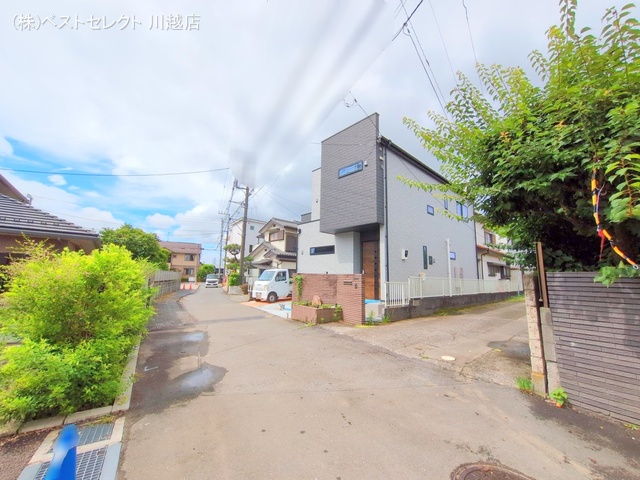 埼玉県川越市上野田町の新築戸建て外構写真 2025年6月25日撮影