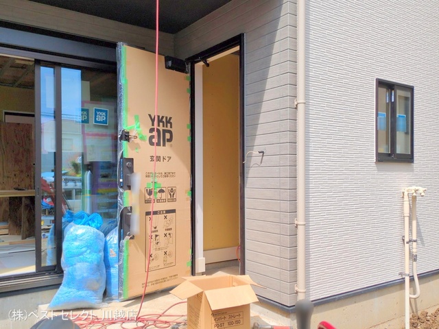 埼玉県川越市宮元町の新築戸建て外構写真 2025年4月14日撮影