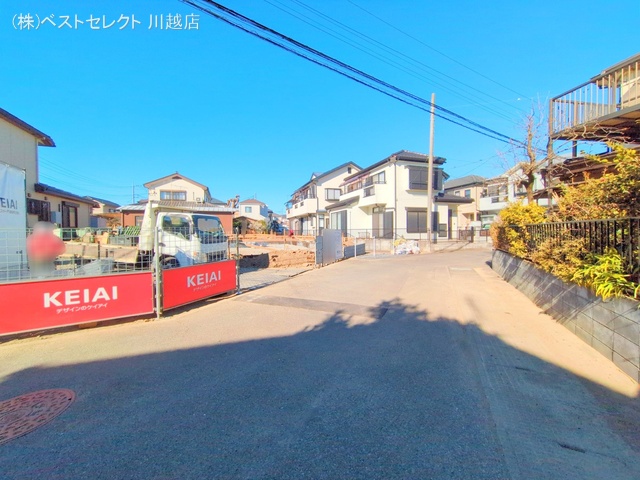 埼玉県川越市宮元町の新築戸建て基礎写真 2025年2月19日撮影