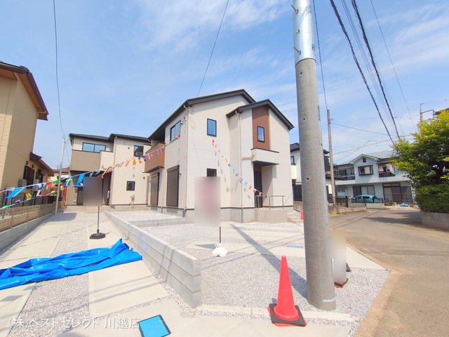 埼玉県川越市宮元町の新築戸建て完成写真 2025年5月28日撮影