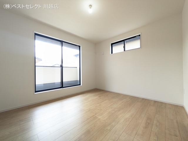 埼玉県川越市宮元町の新築戸建て居室メイン写真 2025年8月28日撮影