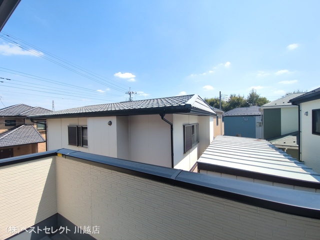 埼玉県川越市南大塚5丁目の新築戸建てバルコニー写真 2025年8月28日撮影