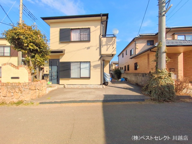 埼玉県川越市南大塚5丁目の新築戸建て更地・土地写真 2025年2月11日撮影