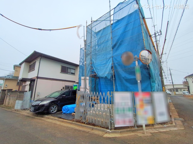 埼玉県川越市南大塚5丁目の新築戸建て上棟写真 2025年3月11日撮影