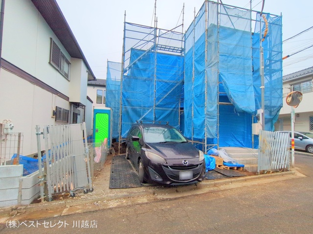 埼玉県川越市南大塚5丁目の新築戸建て上棟写真 2025年3月11日撮影
