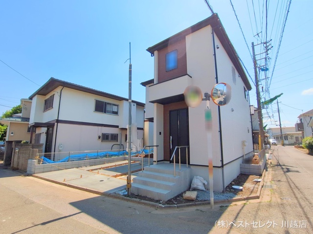 埼玉県川越市南大塚5丁目の新築戸建て外構写真 2025年5月7日撮影