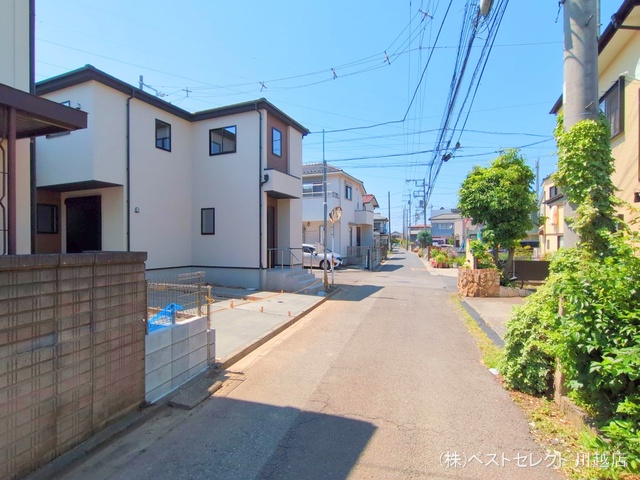 埼玉県川越市南大塚5丁目の新築戸建て外構写真 2025年5月7日撮影