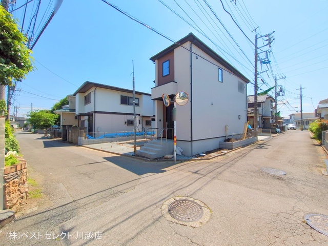 埼玉県川越市南大塚5丁目の新築戸建て外構写真 2025年5月7日撮影