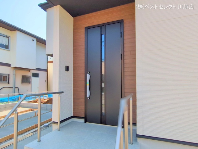 埼玉県川越市南大塚5丁目の新築戸建て外構写真 2025年5月7日撮影