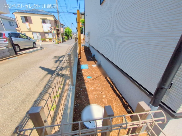 埼玉県川越市南大塚5丁目の新築戸建て外構写真 2025年5月7日撮影