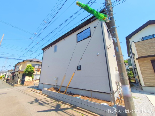 埼玉県川越市南大塚5丁目の新築戸建て外構写真 2025年5月7日撮影