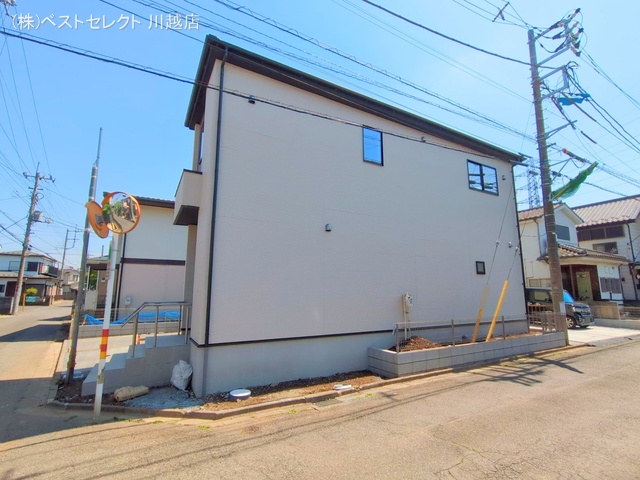 埼玉県川越市南大塚5丁目の新築戸建て外構写真 2025年5月7日撮影