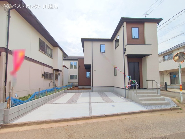 埼玉県川越市南大塚5丁目の新築戸建て完成写真 2025年5月28日撮影