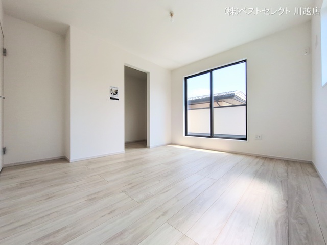 埼玉県川越市南大塚5丁目の新築戸建て居室メイン写真 2025年8月28日撮影