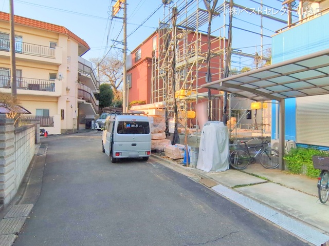 埼玉県川越市仙波町3丁目の新築戸建て基礎写真 2025年3月25日撮影