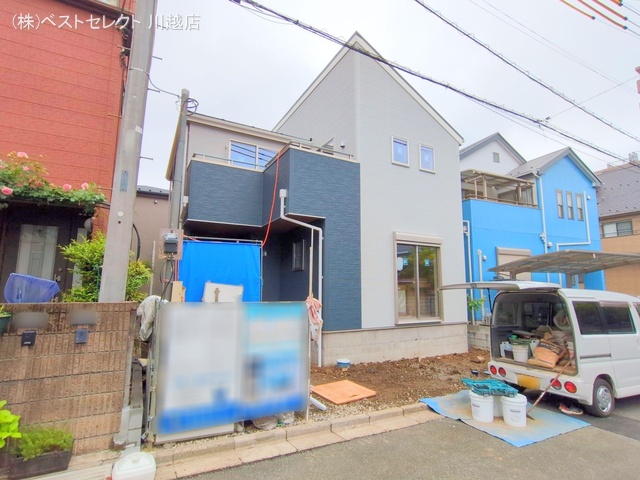 埼玉県川越市仙波町3丁目の新築戸建て外構写真 2025年5月11日撮影