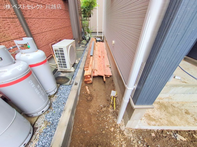 埼玉県川越市仙波町3丁目の新築戸建て外構写真 2025年5月11日撮影
