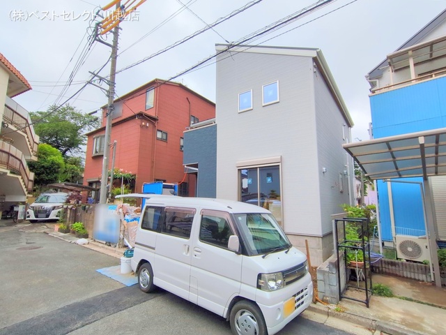 埼玉県川越市仙波町3丁目の新築戸建て外構写真 2025年5月11日撮影