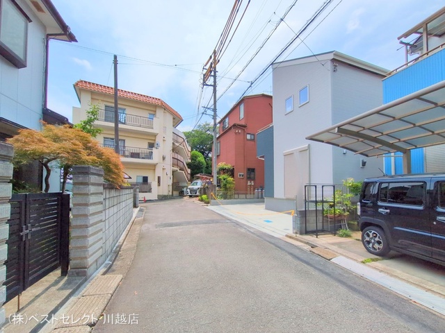埼玉県川越市仙波町3丁目の新築戸建て完成写真 2025年6月1日撮影
