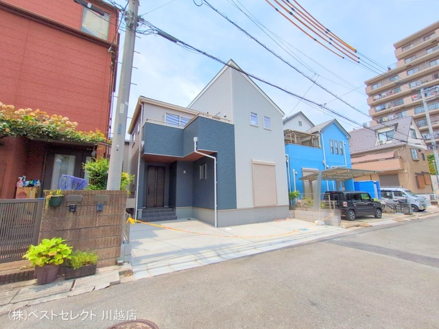 埼玉県川越市仙波町3丁目の新築戸建て完成写真 2025年6月1日撮影