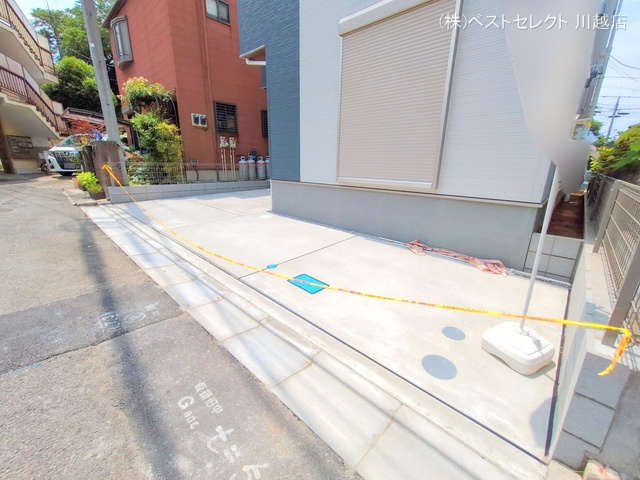 埼玉県川越市仙波町3丁目の新築戸建て完成写真 2025年6月1日撮影