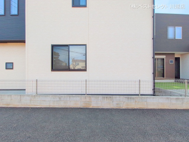 埼玉県川越市大字寺尾の新築戸建て更地・土地写真 2025年2月16日撮影