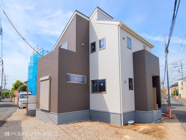 埼玉県川越市大字寺尾の新築戸建て外構写真 2025年5月14日撮影