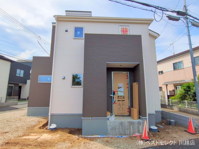 埼玉県川越市大字寺尾の新築戸建て外構写真 2025年5月14日撮影