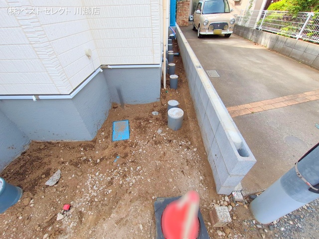 埼玉県川越市大字寺尾の新築戸建て外構写真 2025年5月14日撮影