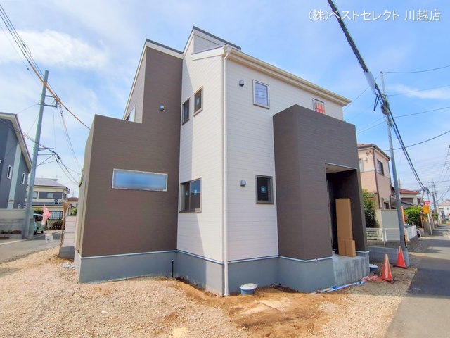 埼玉県川越市大字寺尾の新築戸建て外構写真 2025年5月14日撮影