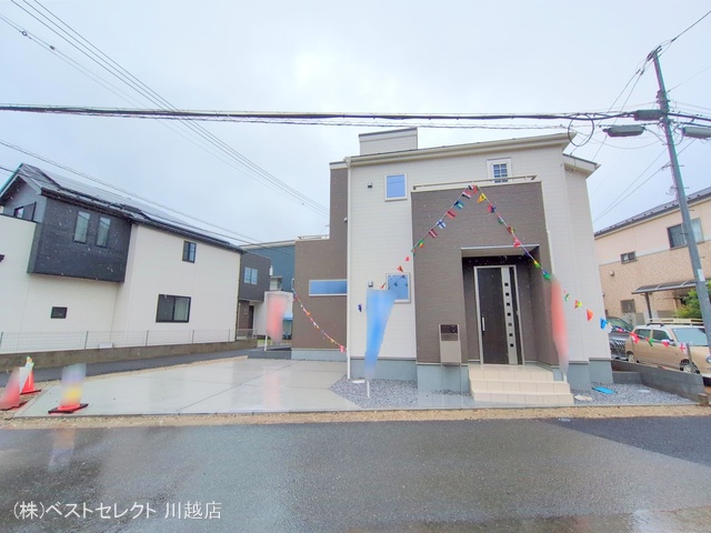埼玉県川越市大字寺尾の新築戸建て完成写真 2025年6月24日撮影