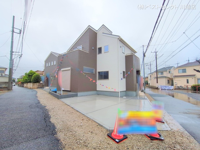 埼玉県川越市大字寺尾の新築戸建て完成写真 2025年6月24日撮影