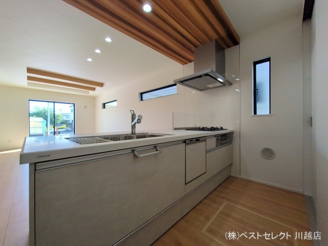 埼玉県川越市月吉町の新築戸建てキッチン写真 2025年10月1日撮影