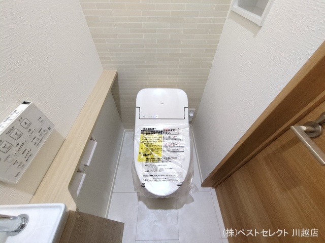 埼玉県川越市月吉町の新築戸建てトイレ写真 2025年10月1日撮影