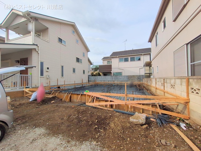 埼玉県川越市月吉町の新築戸建て基礎写真 2025年3月5日撮影