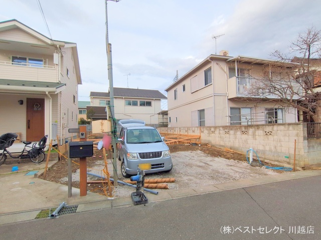 埼玉県川越市月吉町の新築戸建て基礎写真 2025年3月5日撮影