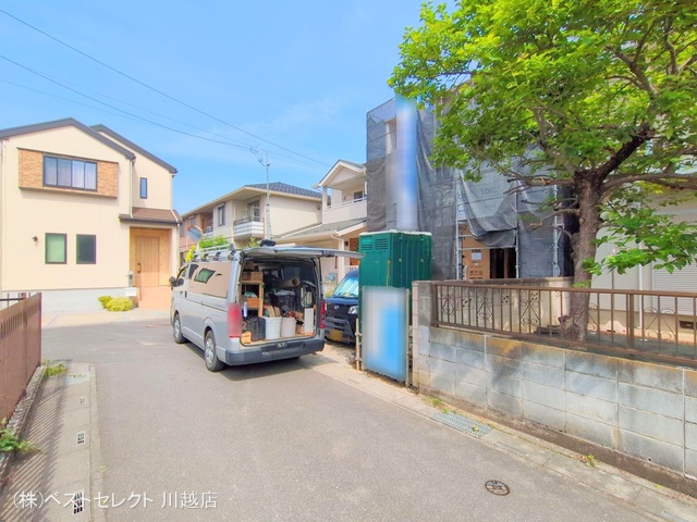 埼玉県川越市月吉町の新築戸建てシート写真 2025年5月14日撮影