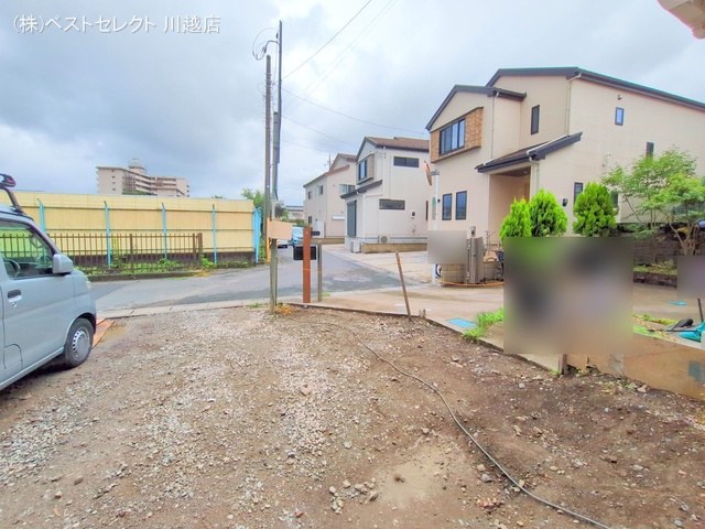 埼玉県川越市月吉町の新築戸建て外構写真 2025年6月24日撮影
