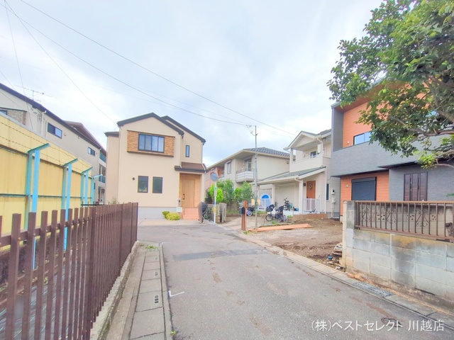 埼玉県川越市月吉町の新築戸建て外構写真 2025年7月15日撮影