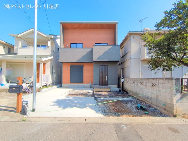 埼玉県川越市月吉町の新築戸建て外構写真 2025年8月17日撮影