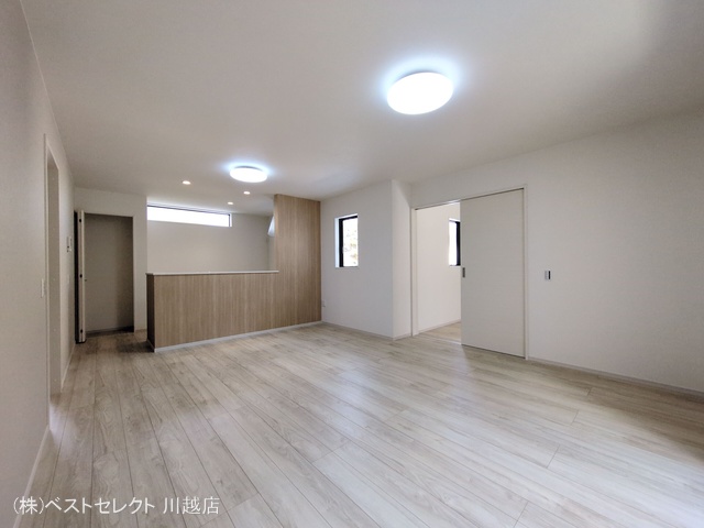 埼玉県川越市大字今福の新築戸建てリビング写真 2025年8月28日撮影