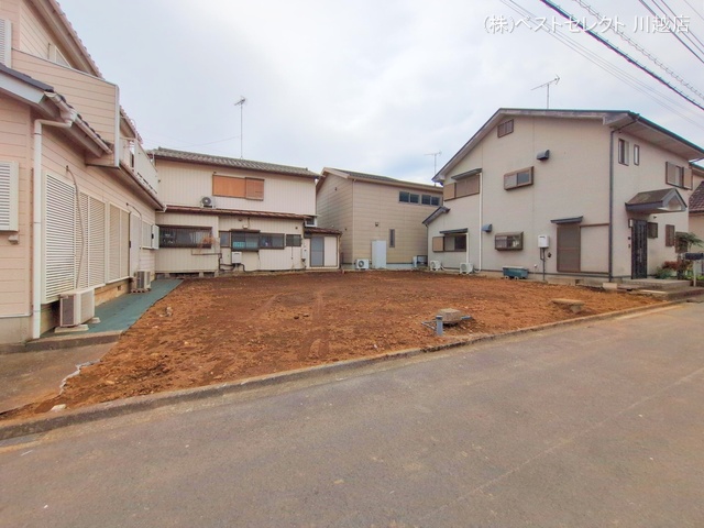 埼玉県川越市大字今福の新築戸建て更地・土地写真 2025年3月10日撮影